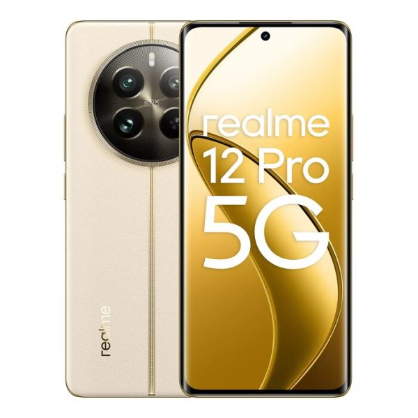 Smartphone Realme 12 Pro 5G, 6.7" display, 8GB/256GB, Navigator Beige