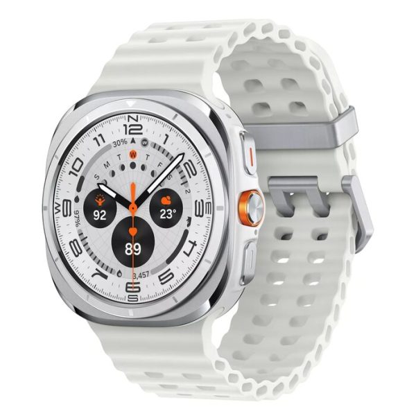 Samsung Galaxy Watch Ultra 3.81 cm (1.5") AMOLED 47 mm Digital 480 x 480 pixels Touchscreen 4G White Wi-Fi GPS (satellite)