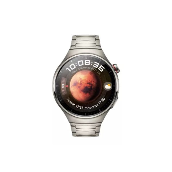 Huawei WATCH 4 Pro 3.81 cm (1.5") AMOLED 48 mm Digital 466 x 466 pixels Touchscreen Titanium Wi-Fi GPS (satellite)