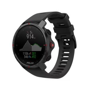 Polar Grit X Pro Titan 3.05 cm (1.2") MIP 47 mm Digital 240 x 240 pixels Touchscreen Black GPS (satellite)