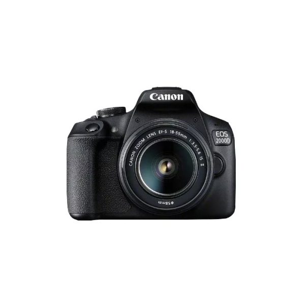 SLR Camera Kit Canon EOS 2000D BK 18-55 IS II