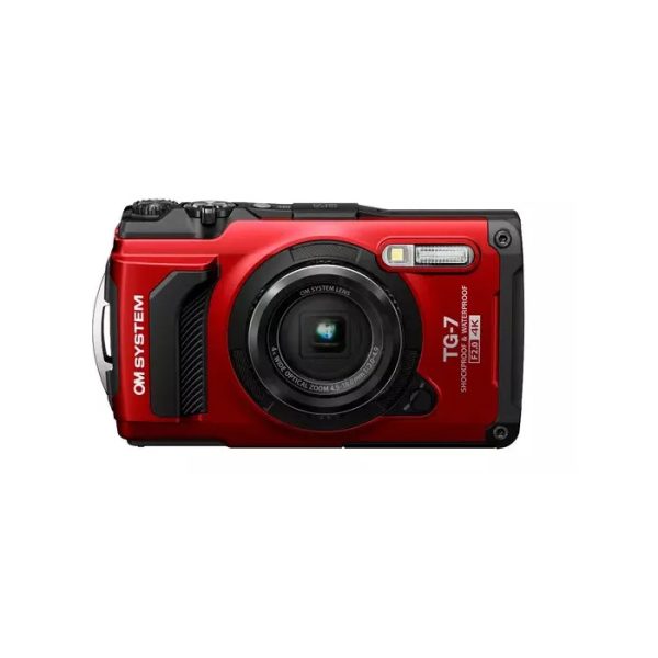 OM Digital Solutions Tough TG-7 1/2.33" Compact camera 12.7 MP CMOS 4000 x 3000 pixels Red