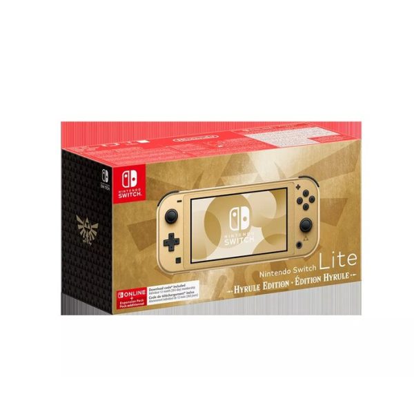 Nintendo Switch Lite Hyrule Edition portable game console 14 cm (5.5") 32 GB Touchscreen Wi-Fi Gold