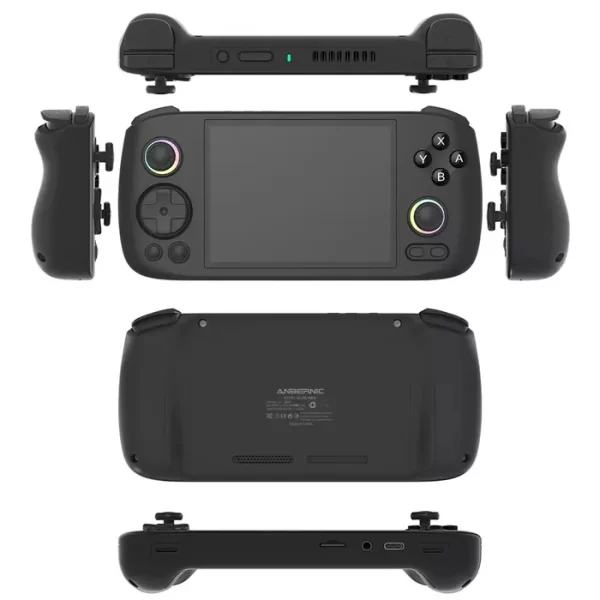 Retro gaming console ANBERNIC RG406H Black